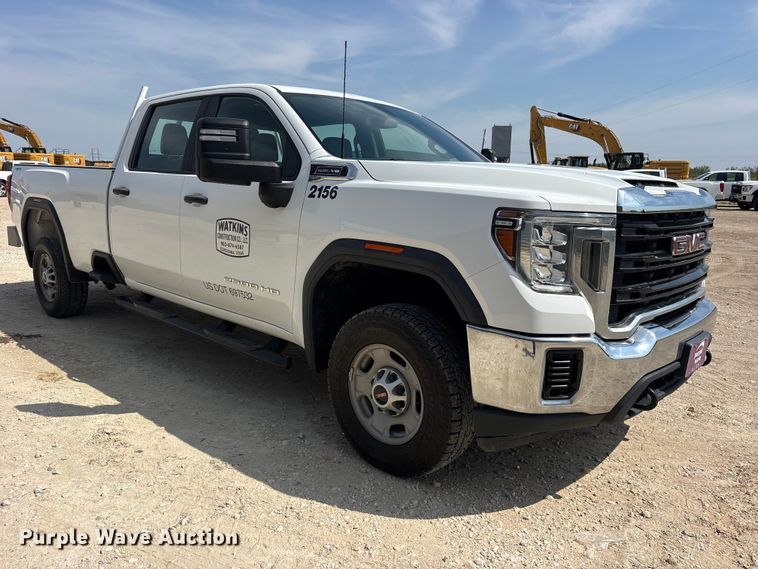 image for item FN3731 2021 GMC Sierra 2500 Crew Cab pickup truck