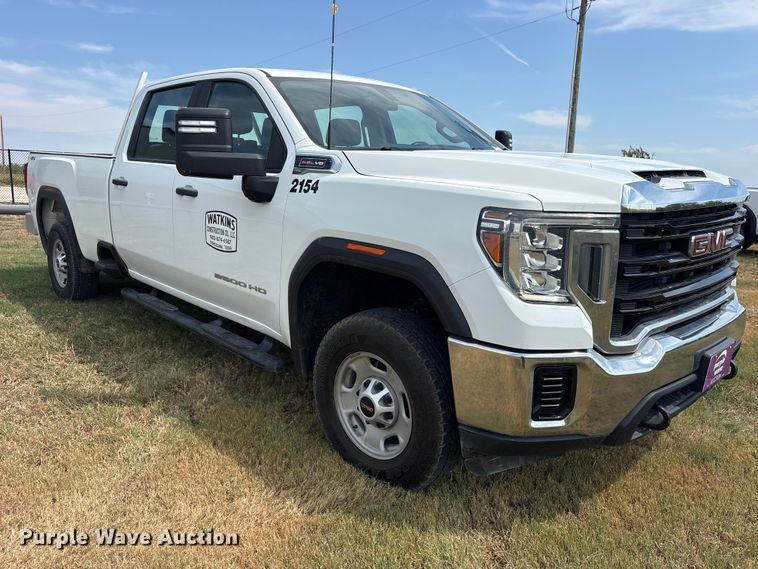 image for item FN3732 2021 GMC Sierra 2500 Crew Cab pickup truck