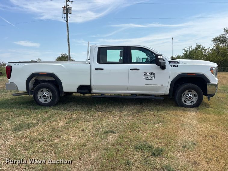 image for item FN3732 2021 GMC Sierra 2500 Crew Cab pickup truck