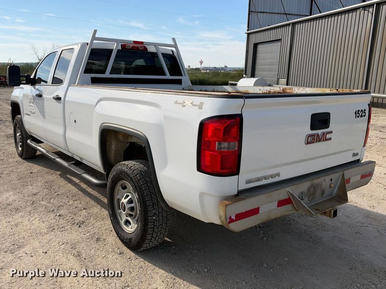 image for item FN3734 2015 GMC Sierra 2500 4X4 Ext. Cab pickup truck