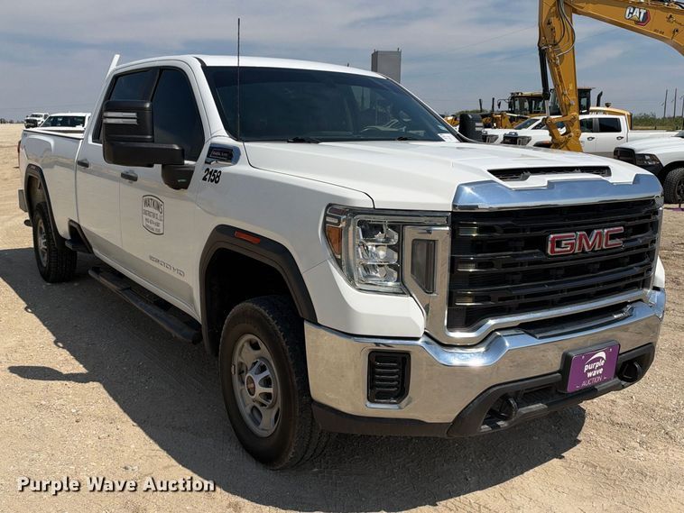 image for item FN3736 2021 GMC Sierra 2500 Crew Cab pickup truck
