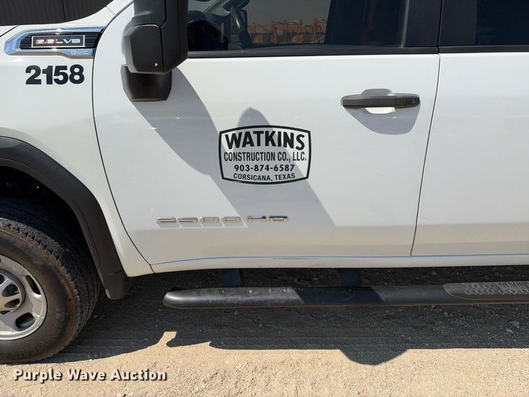 image for item FN3736 2021 GMC Sierra 2500 Crew Cab pickup truck