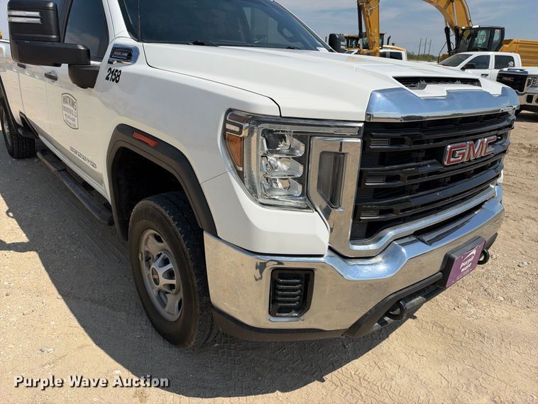 image for item FN3736 2021 GMC Sierra 2500 Crew Cab pickup truck