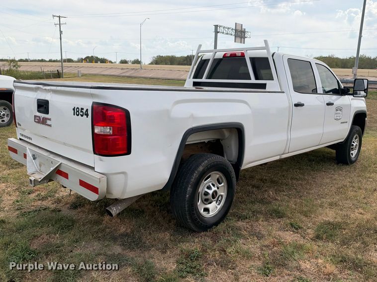 image for item FN3737 2018 GMC Sierra Crew Cab pickup truck