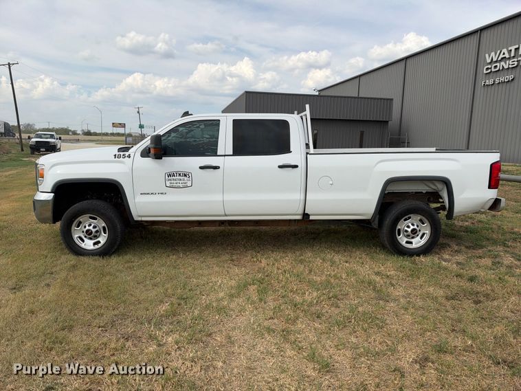 image for item FN3737 2018 GMC Sierra Crew Cab pickup truck