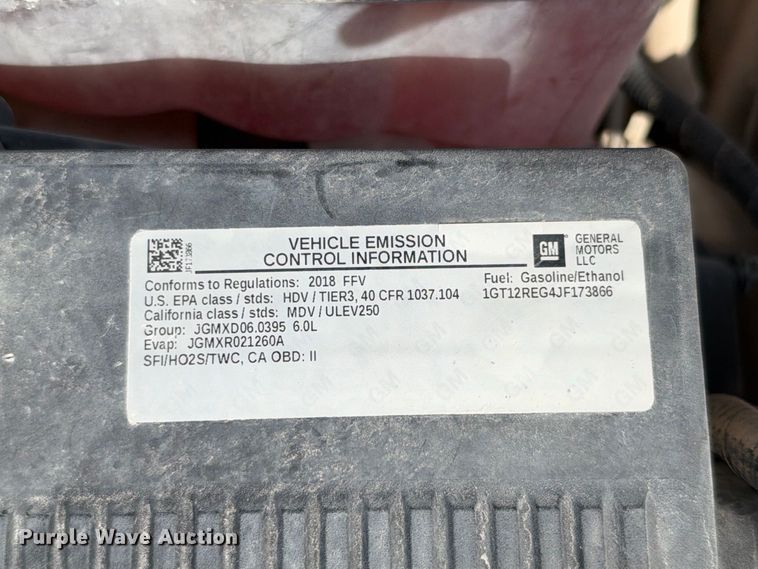image for item FN3737 2018 GMC Sierra Crew Cab pickup truck