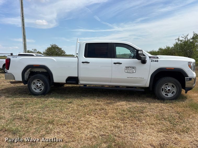 image for item FN3738 2021 GMC Sierra 2500 Crew Cab pickup truck