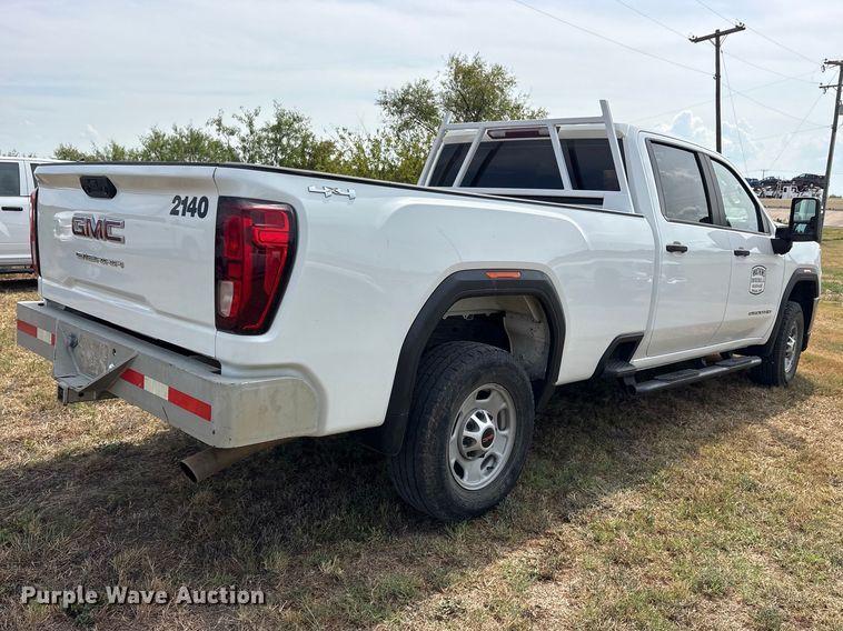 image for item FN3738 2021 GMC Sierra 2500 Crew Cab pickup truck