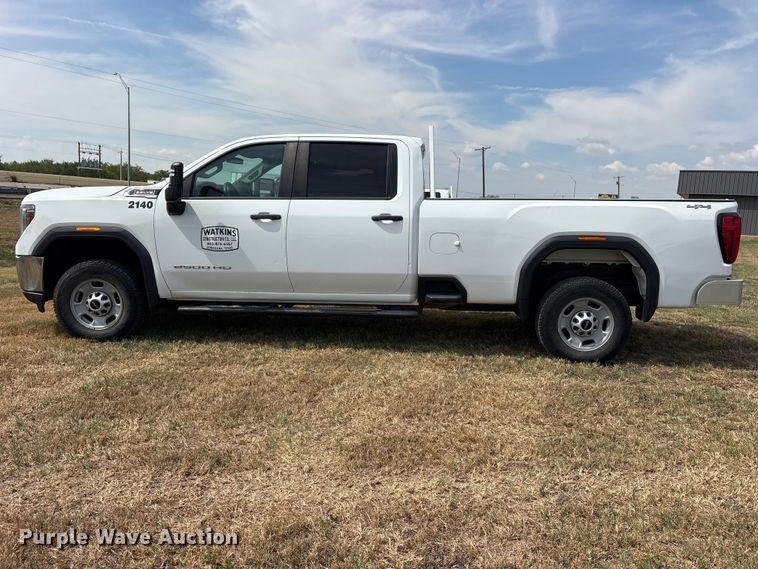 image for item FN3738 2021 GMC Sierra 2500 Crew Cab pickup truck