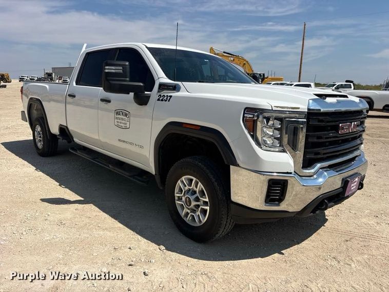 image for item FN3739 2022 GMC Sierra 2500 Crew Cab pickup truck