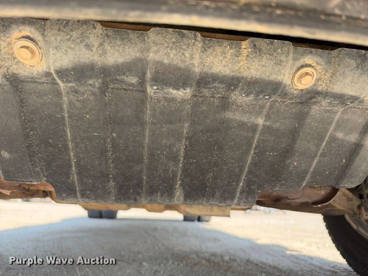 image for item FN3740 2021 GMC Sierra 3500 Crew Cab flatbed pickup truck