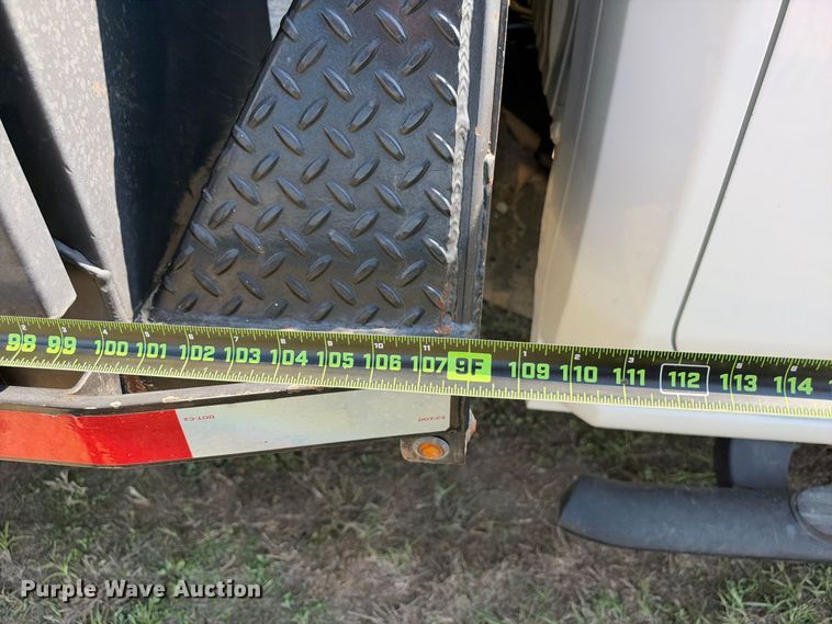 image for item FN3741 2021 GMC Sierra 3500 4X4 Crew Cab flatbed pickup truck