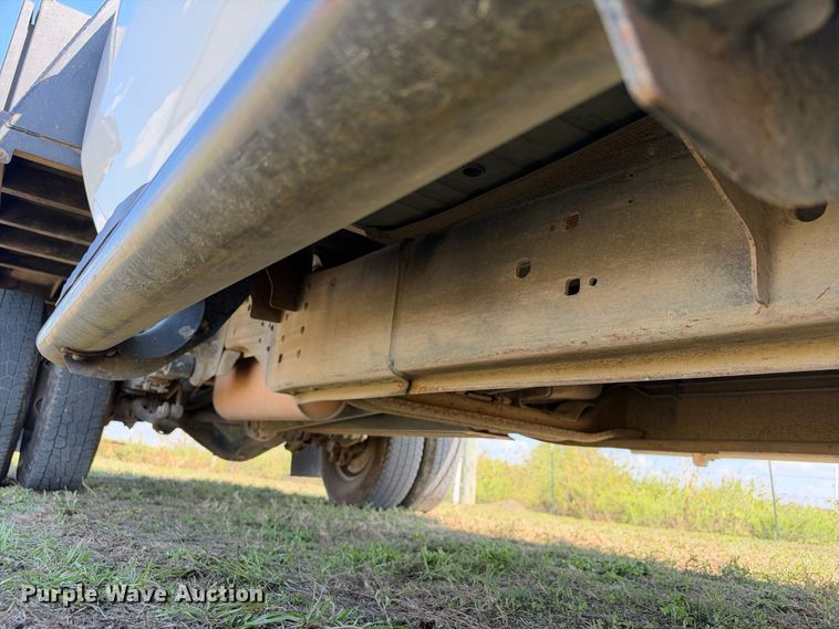 image for item FN3741 2021 GMC Sierra 3500 4X4 Crew Cab flatbed pickup truck