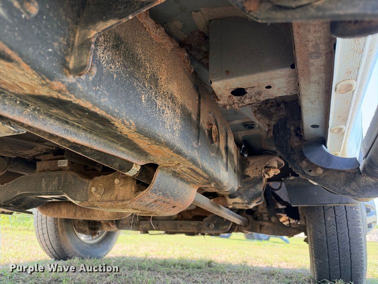 image for item FN3742 2021 GMC Sierra 3500 4X4 Crew Cab flatbed pickup truck