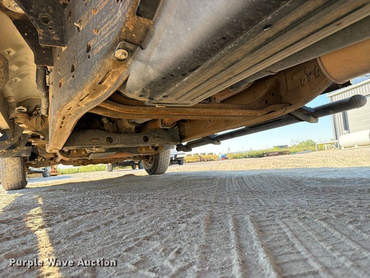 image for item FN3746 2021 GMC Sierra 3500HD 4X4 Crew Cab flatbed pickup truck