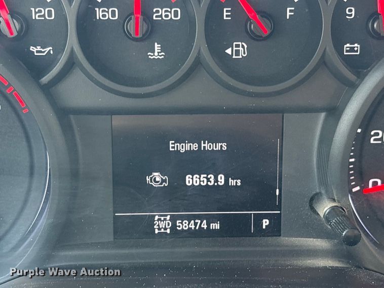 image for item FN3747 2021 GMC Sierra 3500 Crew Cab flatbed pickup truck