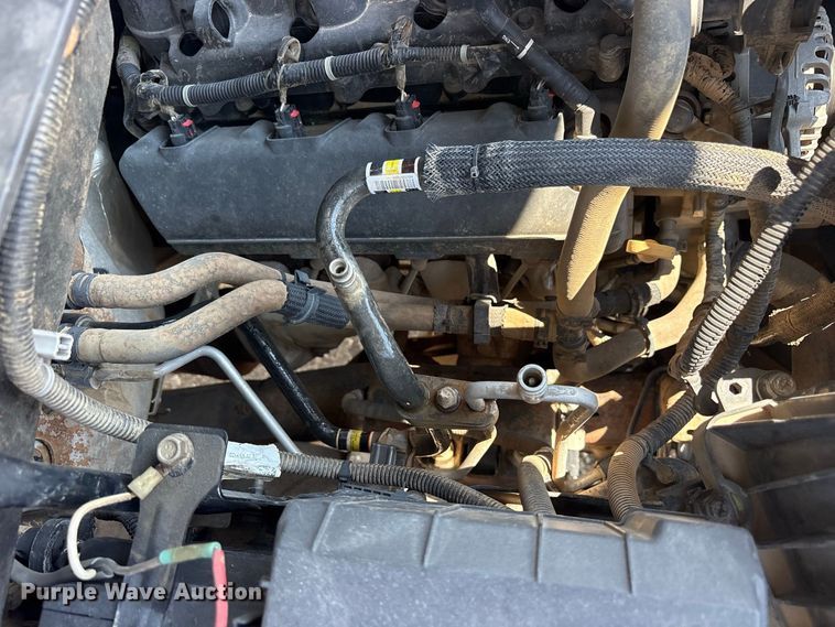image for item FN3747 2021 GMC Sierra 3500 Crew Cab flatbed pickup truck