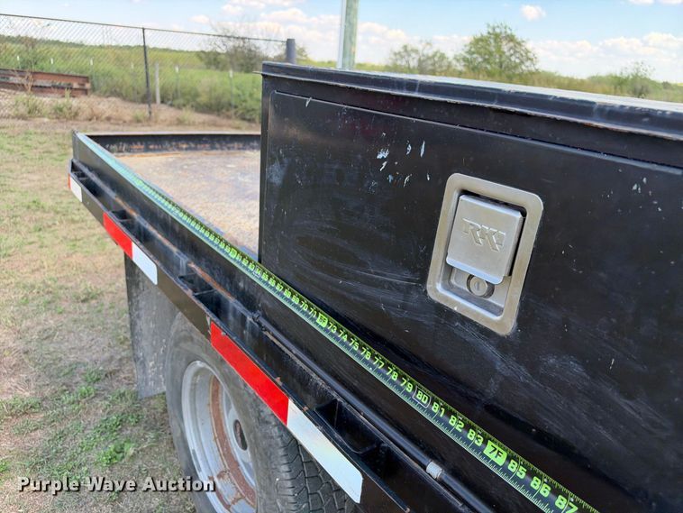 image for item FN3748 2021 GMC Sierra 3500 4X4 Crew Cab flatbed pickup truck