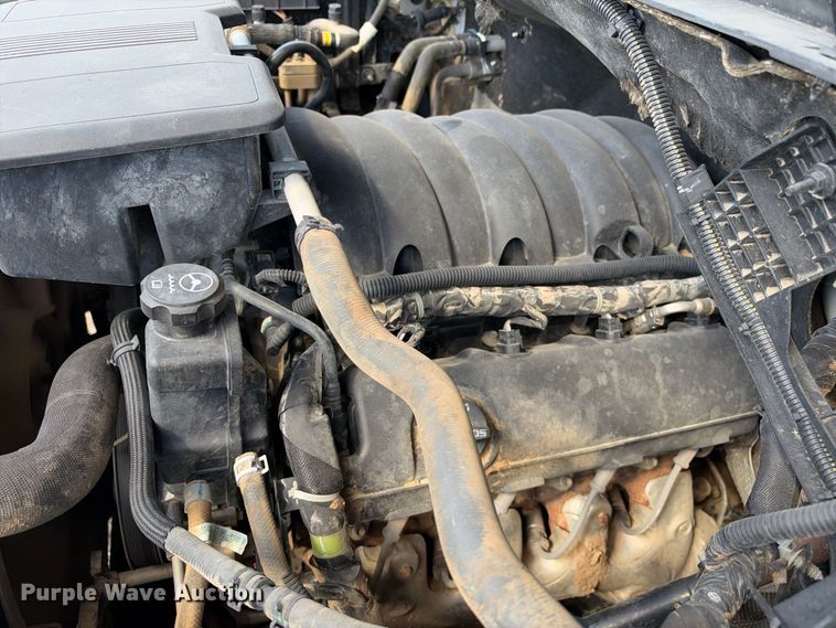 image for item FN3748 2021 GMC Sierra 3500 4X4 Crew Cab flatbed pickup truck