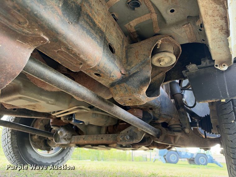 image for item FN3748 2021 GMC Sierra 3500 4X4 Crew Cab flatbed pickup truck