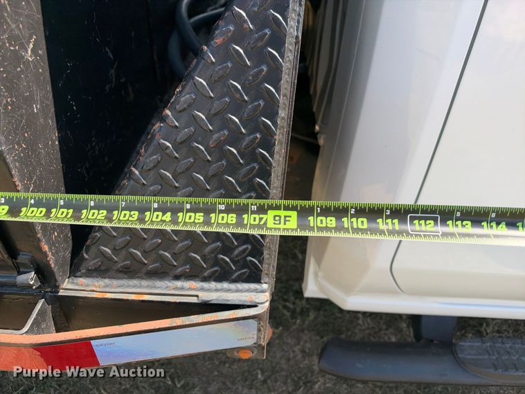 image for item FN3751 2021 GMC Sierra 3500 4X4 Crew Cab flatbed pickup truck