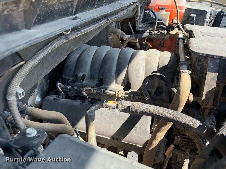 image for item FN3751 2021 GMC Sierra 3500 4X4 Crew Cab flatbed pickup truck