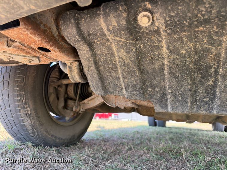 image for item FN3751 2021 GMC Sierra 3500 4X4 Crew Cab flatbed pickup truck
