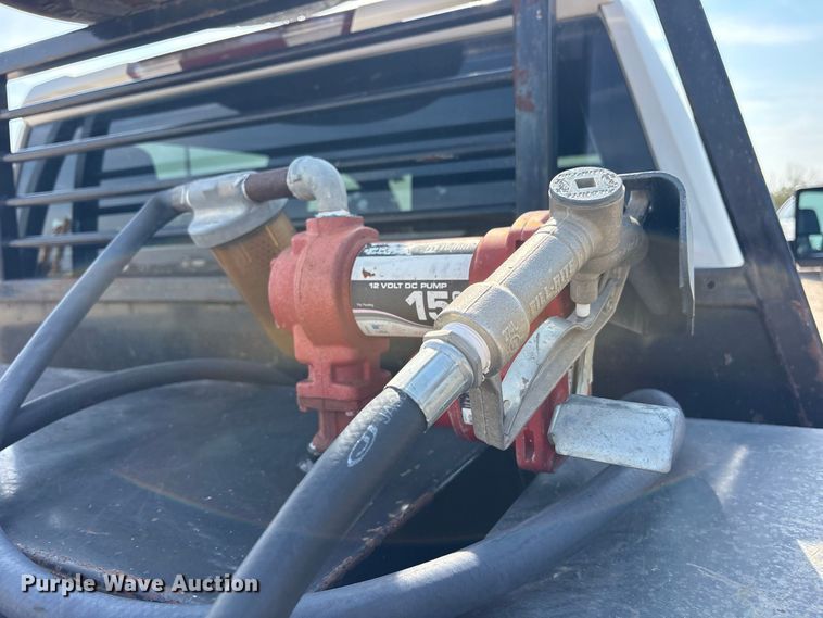 image for item FN3752 2021 GMC Sierra 3500 Crew Cab flatbed pickup truck