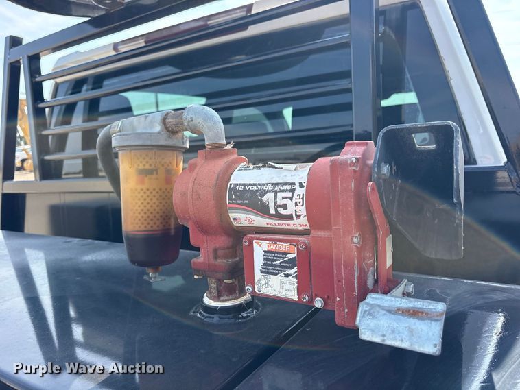 image for item FN3754 2021 GMC Sierra 3500 Crew Cab flatbed pickup truck