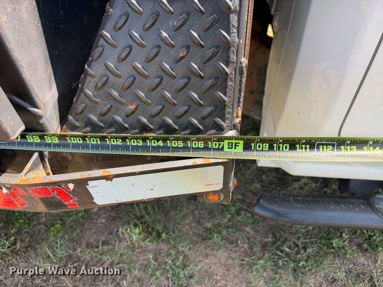 image for item FN3757 2021 GMC Sierra 3500 4X4 Crew Cab flatbed pickup truck