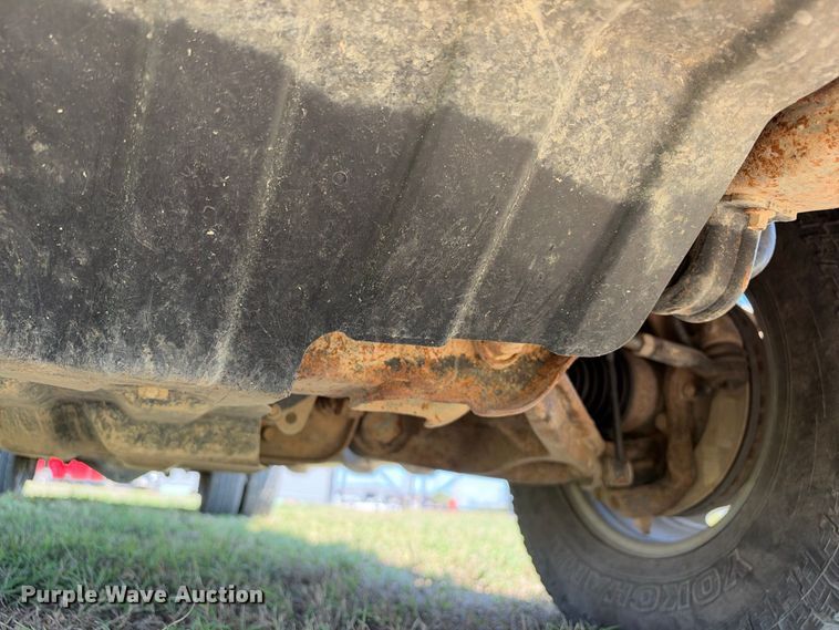 image for item FN3757 2021 GMC Sierra 3500 4X4 Crew Cab flatbed pickup truck