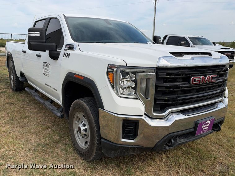 image for item FN3758 2021 GMC Sierra 2500 Crew Cab pickup truck