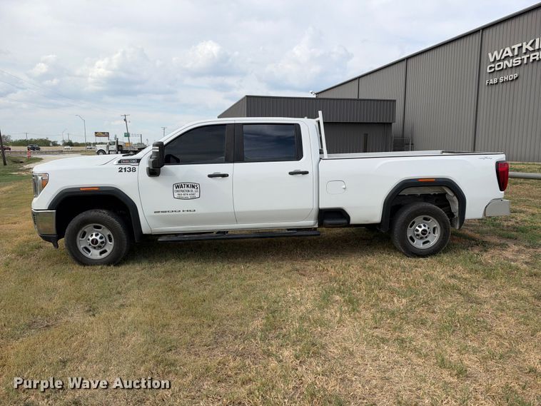 image for item FN3758 2021 GMC Sierra 2500 Crew Cab pickup truck