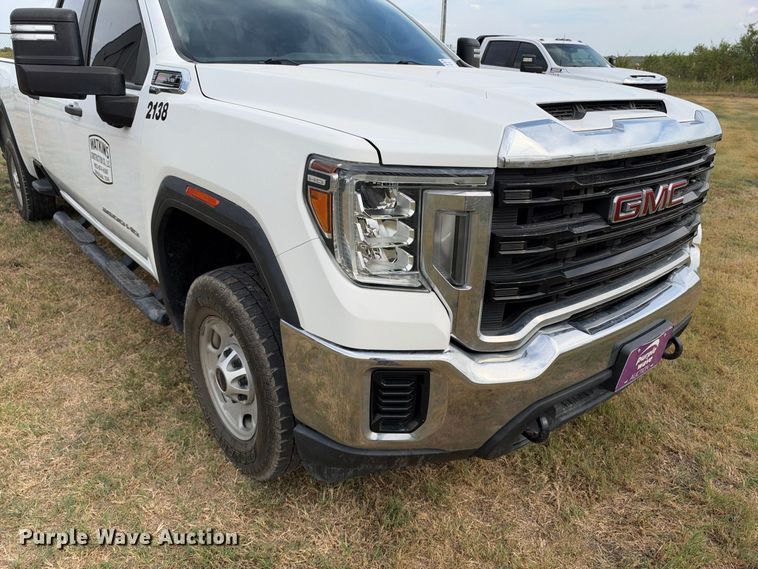 image for item FN3758 2021 GMC Sierra 2500 Crew Cab pickup truck