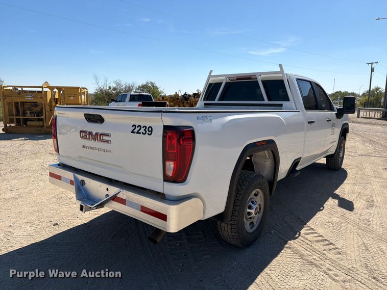 image for item FN3759 2022 GMC Sierra 2500HD 4X4 Crew Cab pickup truck