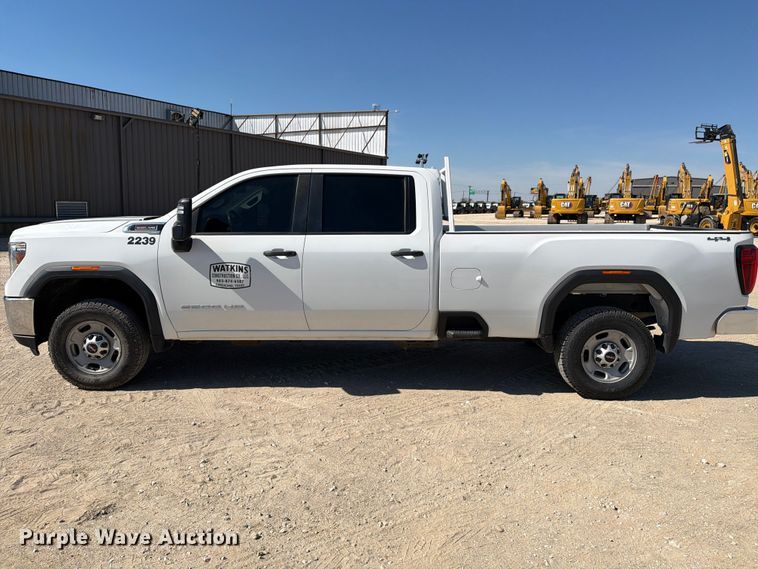 image for item FN3759 2022 GMC Sierra 2500HD 4X4 Crew Cab pickup truck