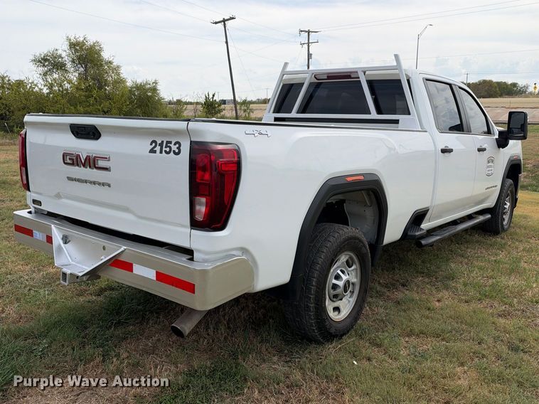 image for item FN3760 2021 GMC Sierra 2500 Crew Cab pickup truck