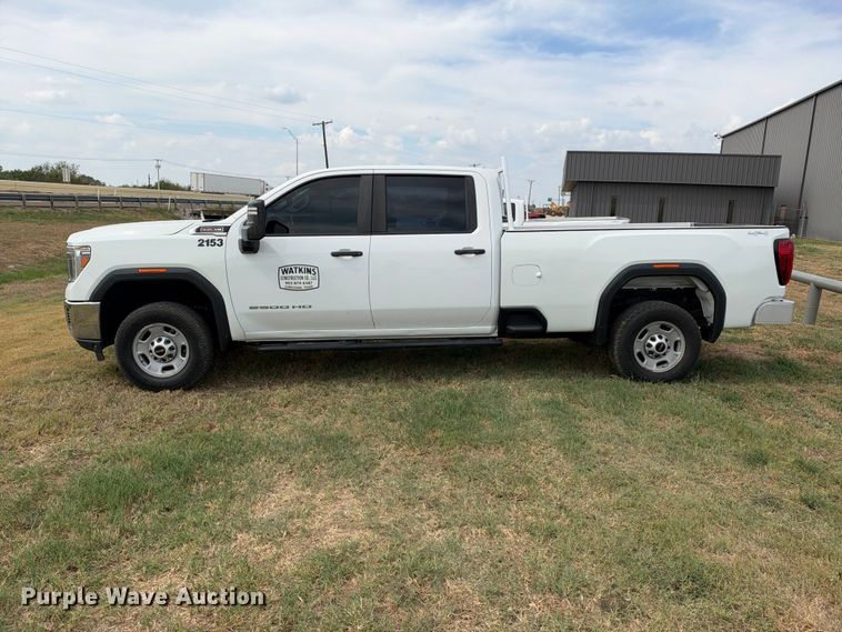 image for item FN3760 2021 GMC Sierra 2500 Crew Cab pickup truck
