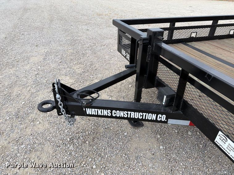 image for item FN3762 2015 CAR-TEX equipment trailer