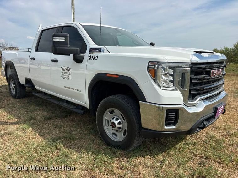 image for item FN3763 2021 GMC Sierra 2500 Crew Cab pickup truck
