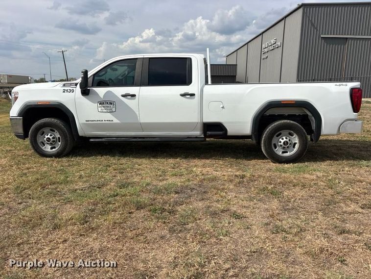 image for item FN3763 2021 GMC Sierra 2500 Crew Cab pickup truck
