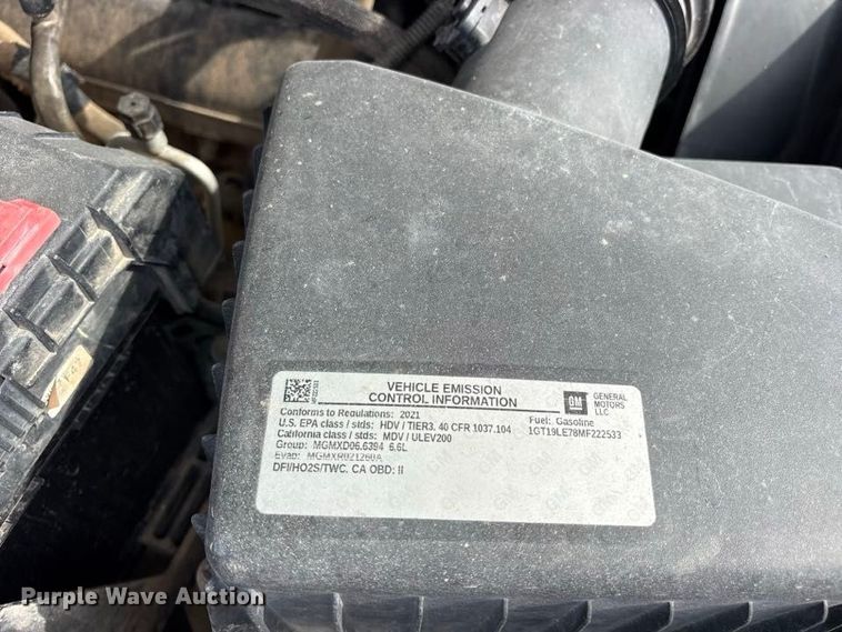 image for item FN3763 2021 GMC Sierra 2500 Crew Cab pickup truck