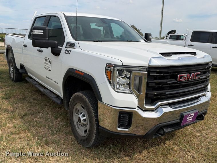 image for item FN3764 2021 GMC Sierra 2500 Crew Cab pickup truck