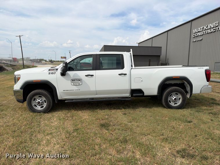 image for item FN3764 2021 GMC Sierra 2500 Crew Cab pickup truck