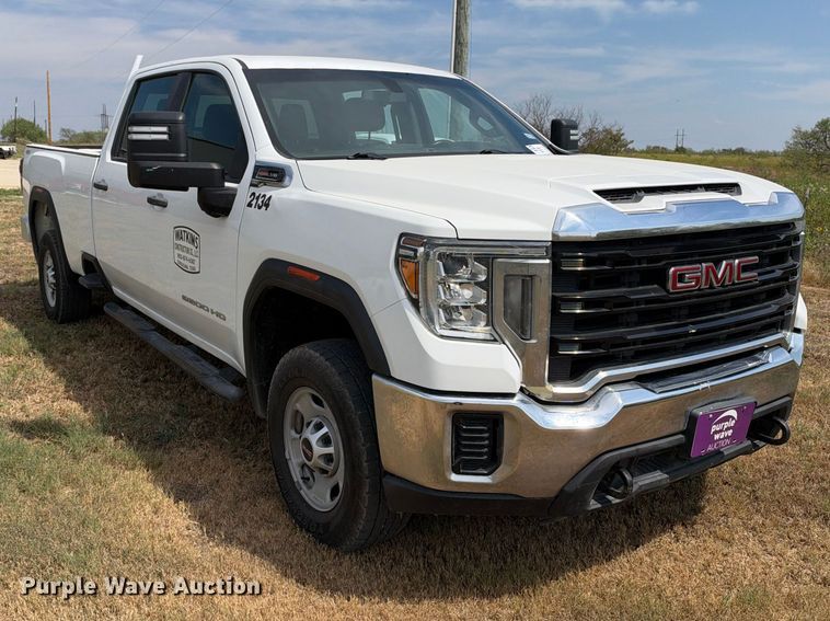 image for item FN3765 2021 GMC Sierra 2500 Crew Cab pickup truck