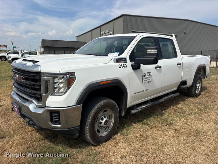 2021 GMC Sierra 2500 Crew Cab pickup truck