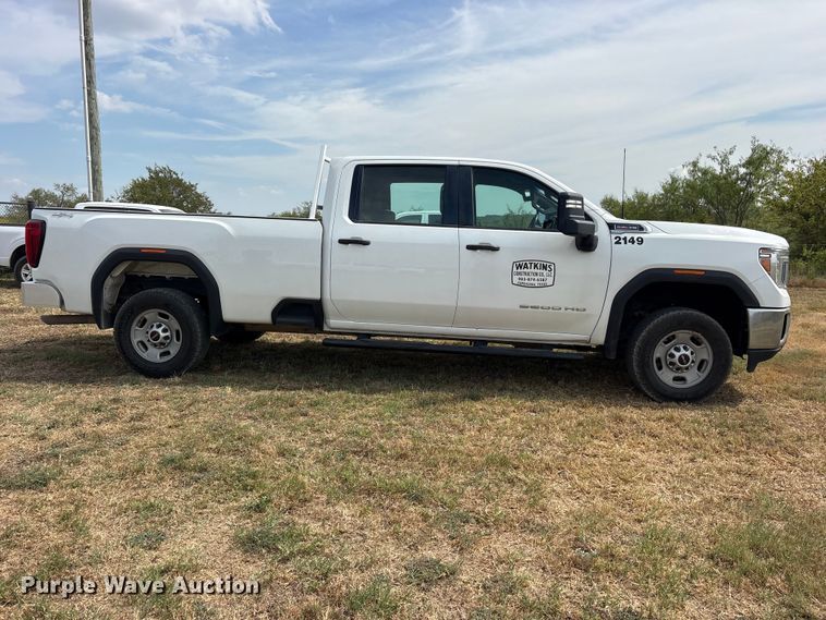 image for item FN3766 2021 GMC Sierra 2500 Crew Cab pickup truck