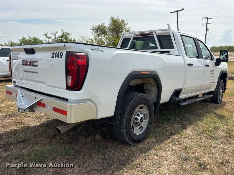 image for item FN3766 2021 GMC Sierra 2500 Crew Cab pickup truck