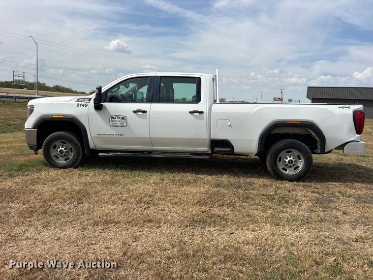 image for item FN3766 2021 GMC Sierra 2500 Crew Cab pickup truck