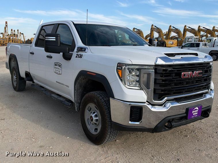 image for item FN3767 2021 GMC Sierra 2500 4X4 Crew Can pickup truck